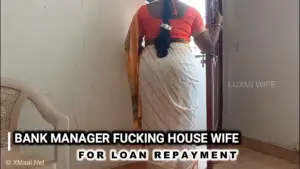 Bank Manager Fucking Housewife In Saree For Loan Repayment - featuring Luxmi Wife