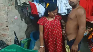 The Stepnephew Made The Stepaunty Naked And Fucked Her The Stepaunty Enjoyed It - featuring Mam Studio, Raju Raju