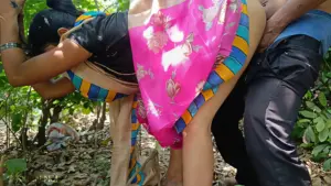 Two People Caught Doing Sex In Jungle - featuring Asha Devi, Desibhabhi31